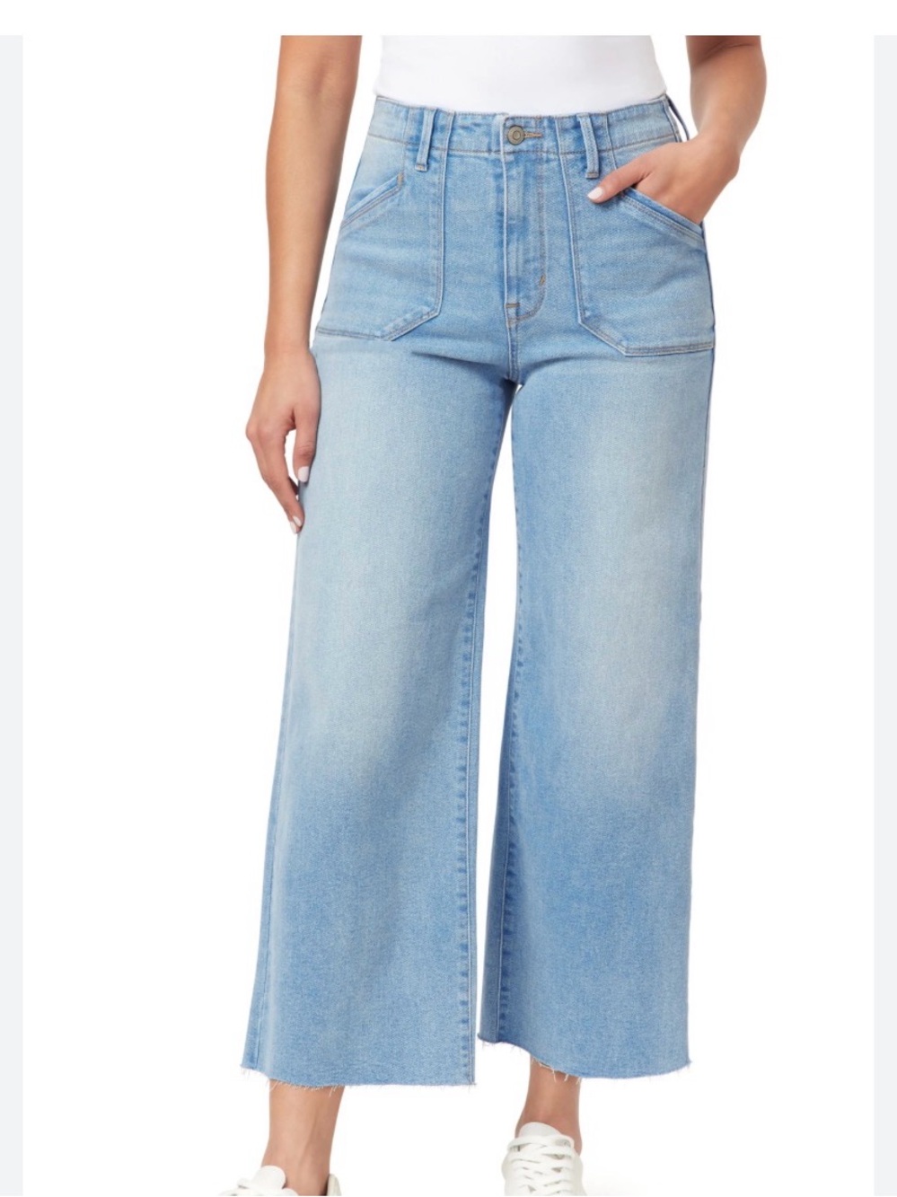 Maeve Colette Light Blue Cropped Jeans size 34